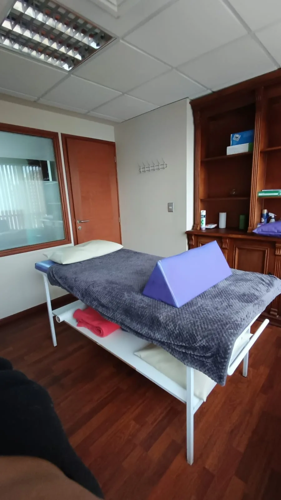 Sala de atención clínica en la sede Temuco.